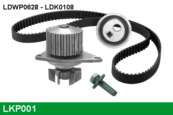 Water Pump & Timing Belt Kit (LKP001)