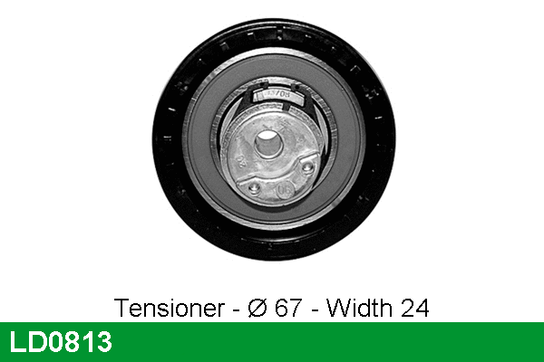 Tensioner Pulley, timing belt (LD0813)