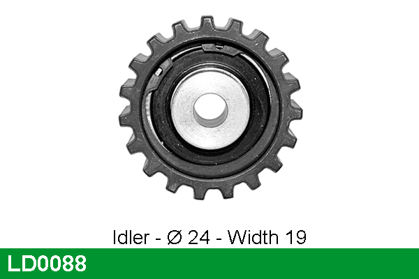Tensioner Pulley, timing belt (LD0088)