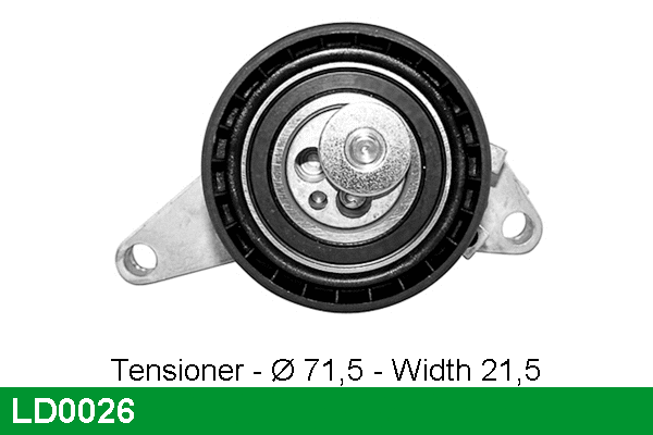 Tensioner Pulley, timing belt (LD0026)