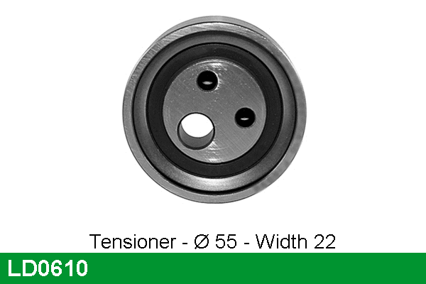 Tensioner Pulley, timing belt (LD0610)