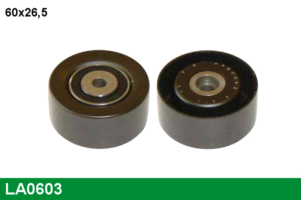 Deflection/Guide Pulley, V-ribbed belt (LA0603)
