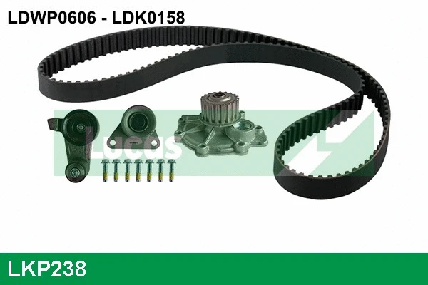Water Pump & Timing Belt Kit (LKP238)