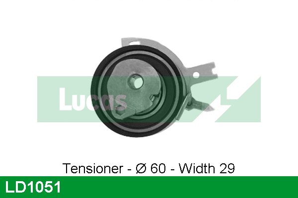 Tensioner Pulley, timing belt (LD1051)