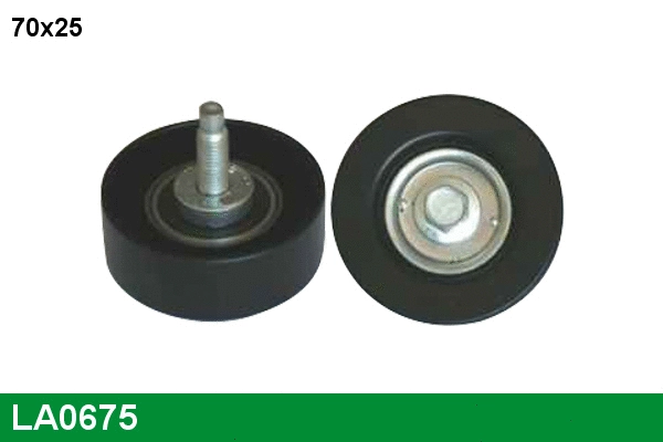 Deflection/Guide Pulley, V-ribbed belt (LA0675)