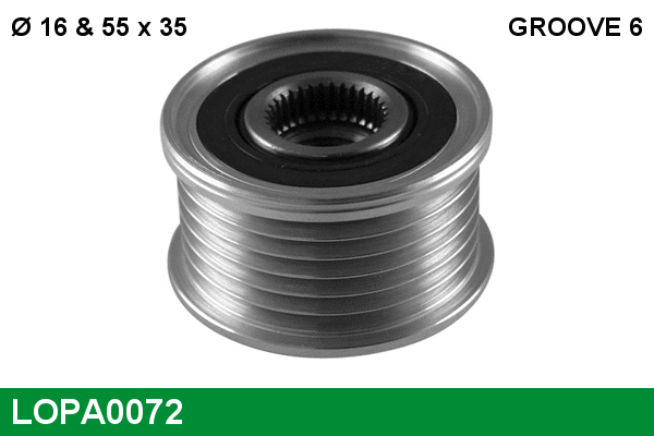 Alternator Freewheel Clutch (LOPA0072)