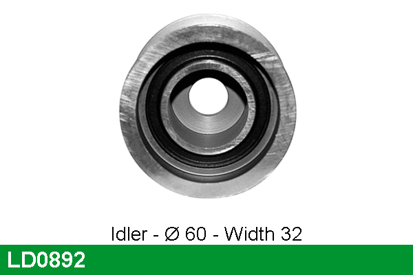 Tensioner Pulley, timing belt (LD0892)