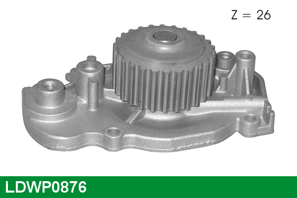 Water Pump, engine cooling (LDWP0876)