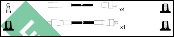 Ignition Cable Kit (LUC4034)