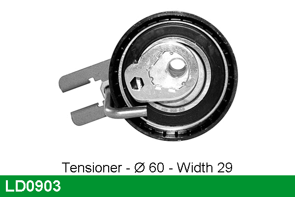 Tensioner Pulley, timing belt (LD0903)