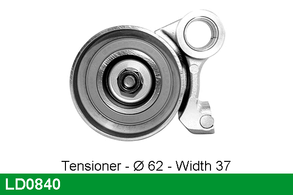 Tensioner Pulley, timing belt (LD0840)