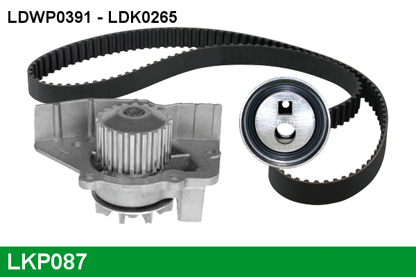 Water Pump & Timing Belt Kit (LKP087)