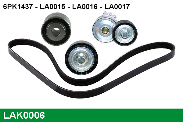 V-Ribbed Belt Set (LAK0006)