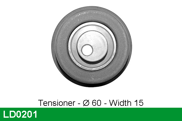 Tensioner Pulley, timing belt (LD0201)