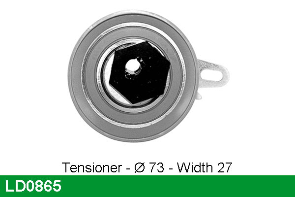 Tensioner Pulley, timing belt (LD0865)