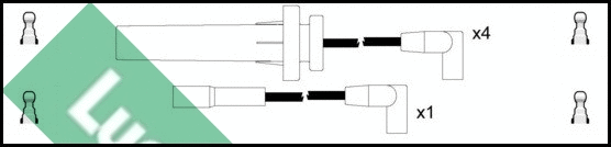 Ignition Cable Kit (LUC4460)