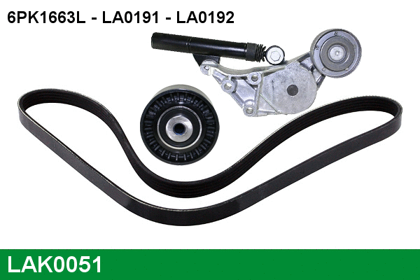 V-Ribbed Belt Set (LAK0051)