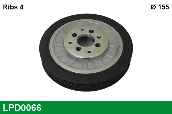Belt Pulley, crankshaft (LPD0066)