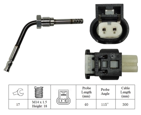 Sensor, exhaust gas temperature (LGS7194)