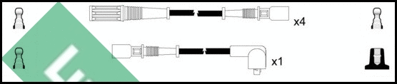 Ignition Cable Kit (LUC4421)