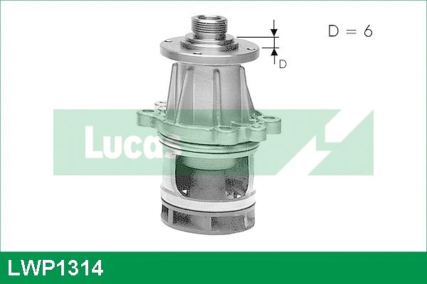 Water Pump, engine cooling (LWP1314)
