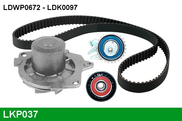 Water Pump & Timing Belt Kit (LKP037)