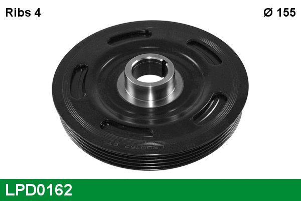 Belt Pulley, crankshaft (LPD0162)