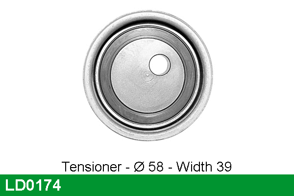 Tensioner Pulley, timing belt (LD0174)