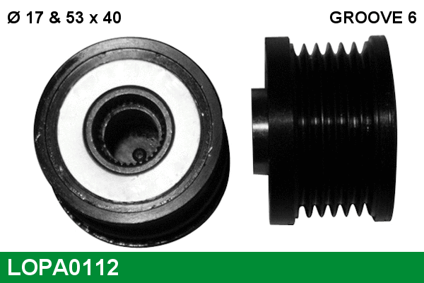 Alternator Freewheel Clutch (LOPA0112)