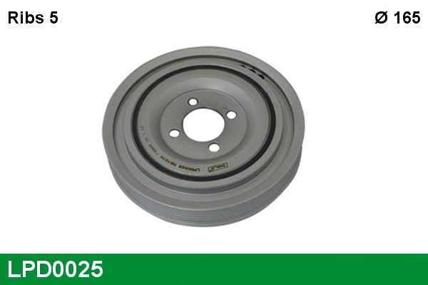 Belt Pulley, crankshaft (LPD0025)