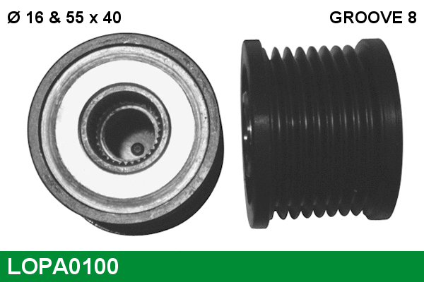 Alternator Freewheel Clutch (LOPA0100)