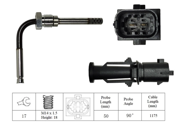 Sensor, exhaust gas temperature (LGS7193)