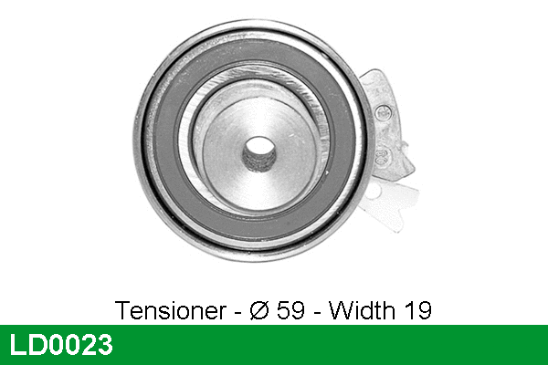 Tensioner Pulley, timing belt (LD0023)