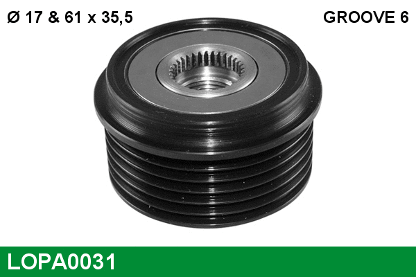 Alternator Freewheel Clutch (LOPA0031)