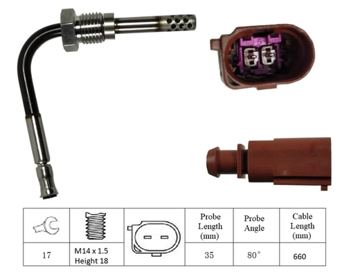 Sensor, exhaust gas temperature (LGS6036)