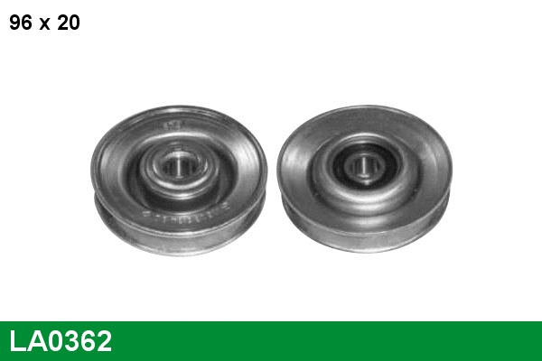 Deflection/Guide Pulley, V-ribbed belt (LA0362)