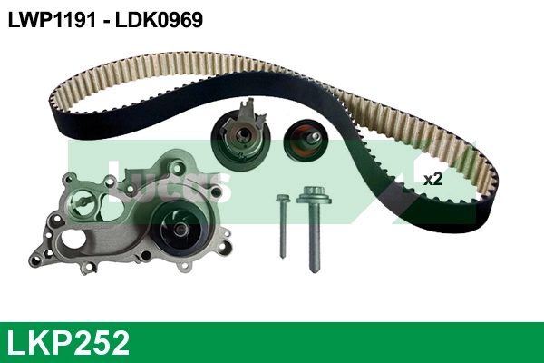 Water Pump & Timing Belt Kit (LKP252)