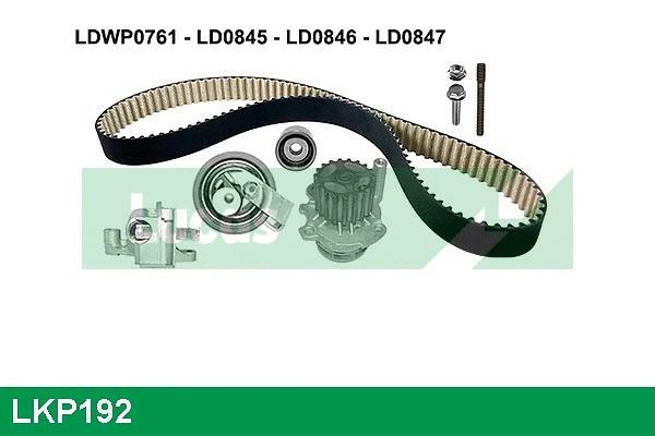 Water Pump & Timing Belt Kit (LKP192)