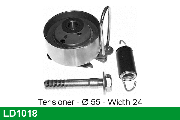 Tensioner Pulley, timing belt (LD1018)