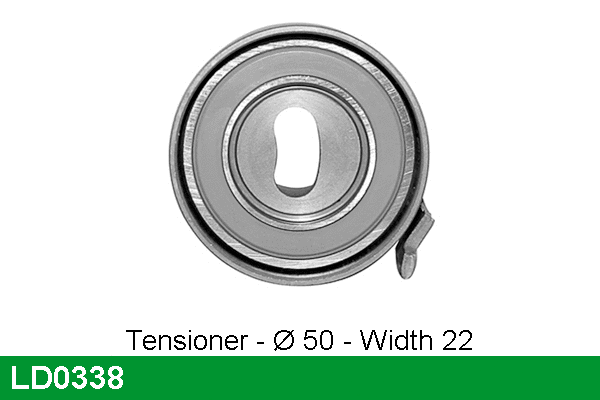 Tensioner Pulley, timing belt (LD0338)