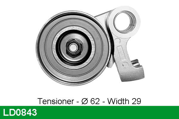 Tensioner Pulley, timing belt (LD0843)