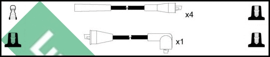 Ignition Cable Kit (LUC4132)