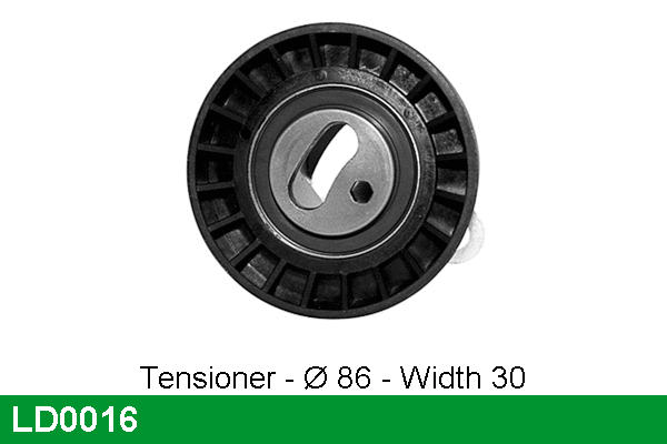 Tensioner Pulley, timing belt (LD0016)