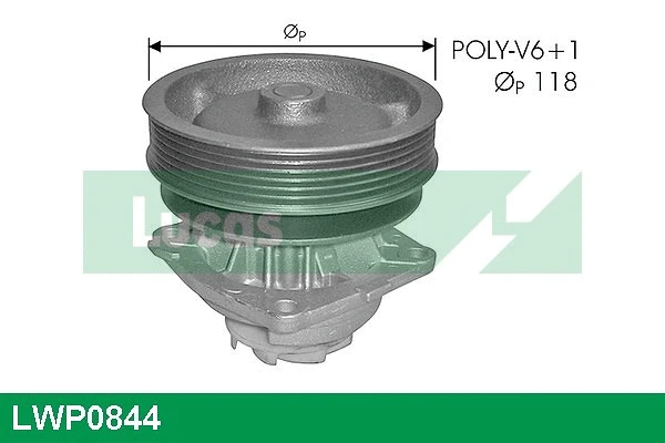 Water Pump, engine cooling (LWP0844)