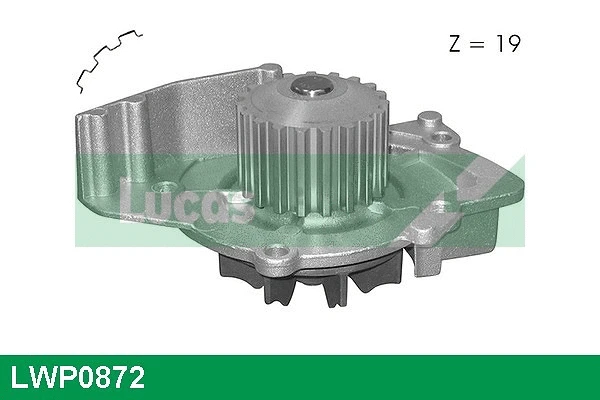 Water Pump, engine cooling (LWP0872)