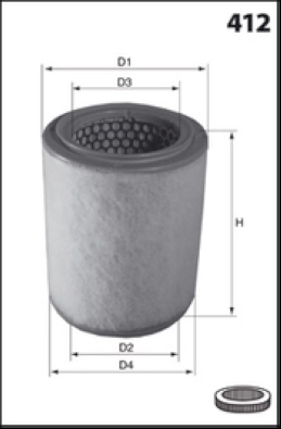 Air Filter (LFAF253)