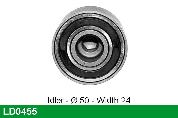 Tensioner Pulley, timing belt (LD0455)