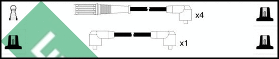Ignition Cable Kit (LUC4005)