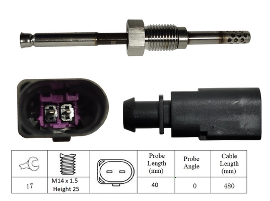 Sensor, exhaust gas temperature (LGS7036)