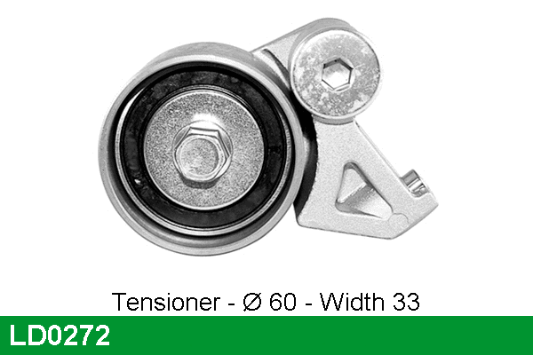Tensioner Pulley, timing belt (LD0272)
